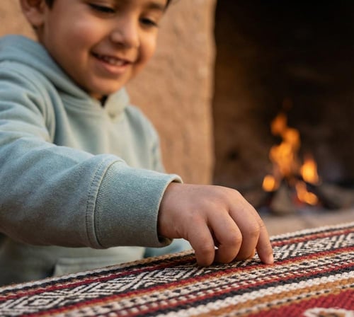 بلوفر قطن تيفاني غامق فاخر اطفال سادة