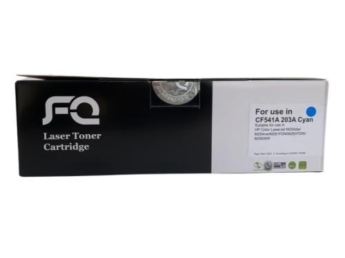 حبر طابعة ليزر متوافق FQ 203A ازرق دقة فائقة
