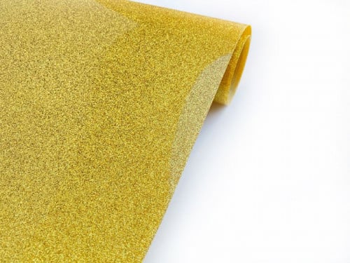 فينيل حراري اقمشة جلتر ذهبي