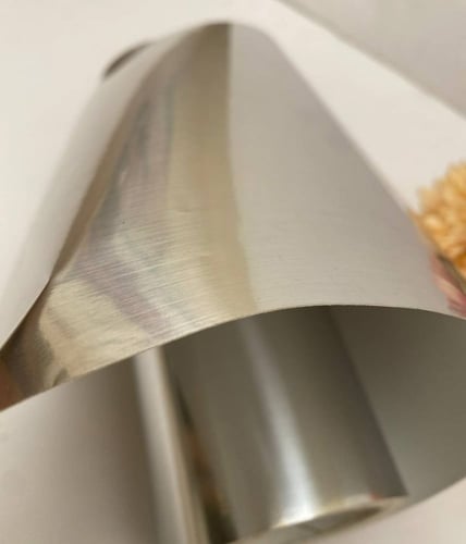 فينيل اسطح ستيكر فضي معدني امريكي