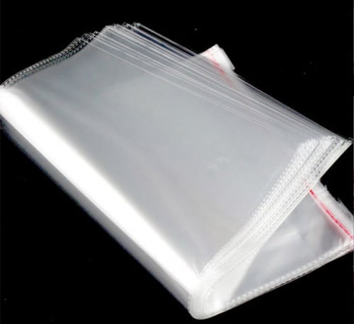 شدة أكياس لاصق شفاف 14 * 8 سم