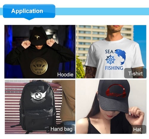 فينيل حراري اقمشة فضي مرايا