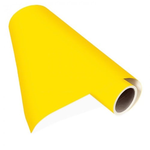 فينيل اسطح اصفر مطفي 100*30سم