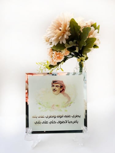 ستاند شفاف بلاستيك مقاس 10 سم