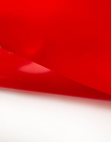 فينيل حراري اقمشة احمر PVC