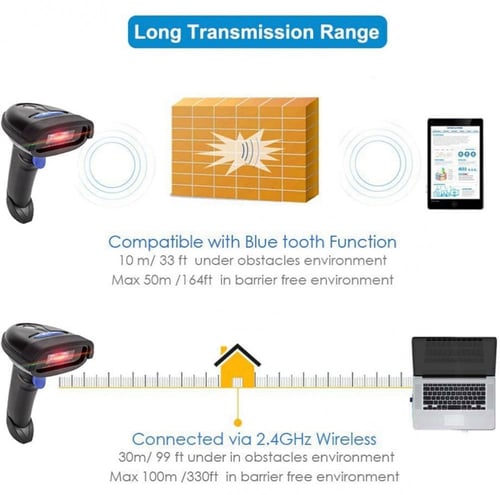 قارئ باركود bluetooth
