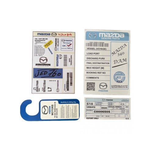 بكج استكرات مازدا عام