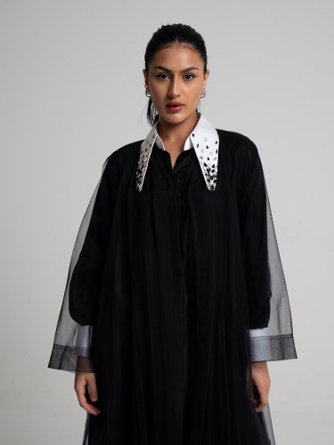 عباية تل مع كريستال