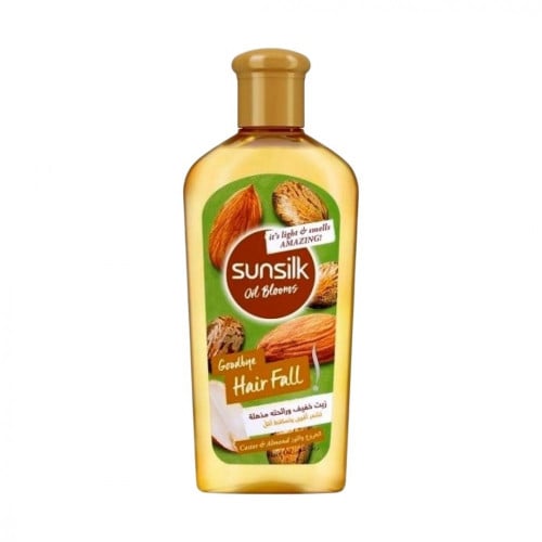 صانسيلك زيت الشعر بالخروع واللوز -250ml