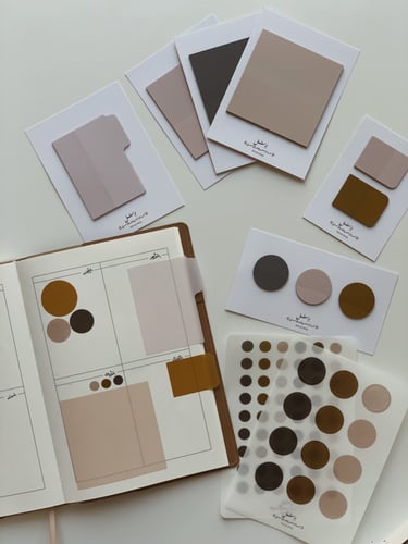 ملصق ملاحظات شفاف