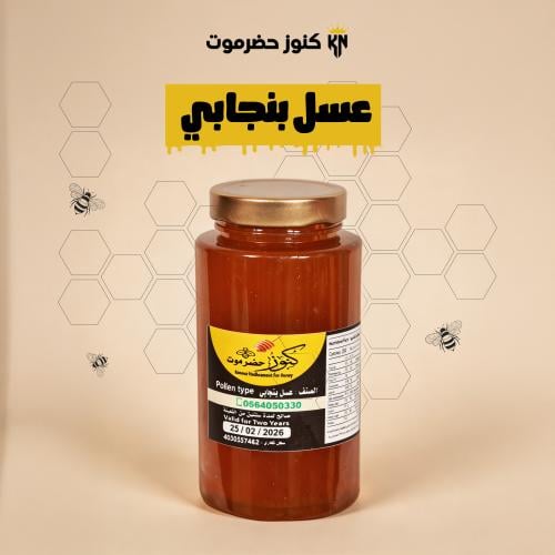 عسل سدر بنجابي طبيعي 100% ومفحوص مخبريًّا