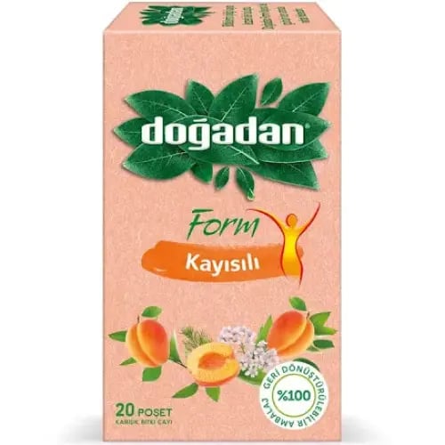 شاي دوغادان مشمش - 20 كيس