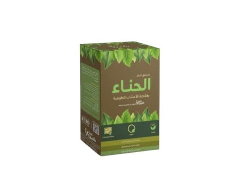 مسحوق اوراق الحناء بخلاصة الأعشاب الطبيعية 400 جرا...