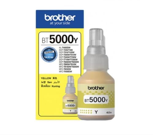 زجاجة حبر اصلية من براذر BT5000Y اصفر