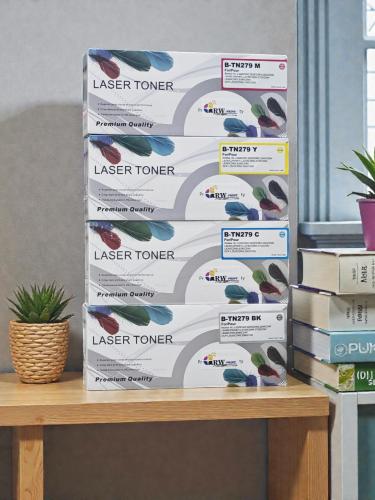 طقم حبر ليزر ملون براذر صيني -RW-TN-279