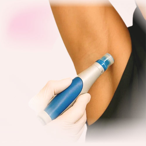 تنظيف منطقة الابط بتقنية الهايدرافيشل