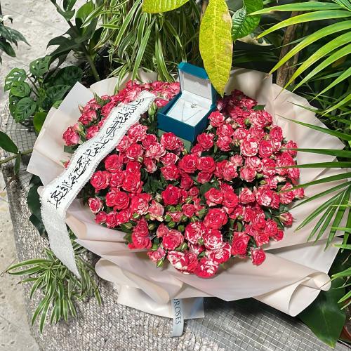 باقه بيبي روز ( بدون السلسال ) - الحجم الكبير