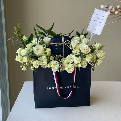 تنسيق كيس وسط بدون الهدية