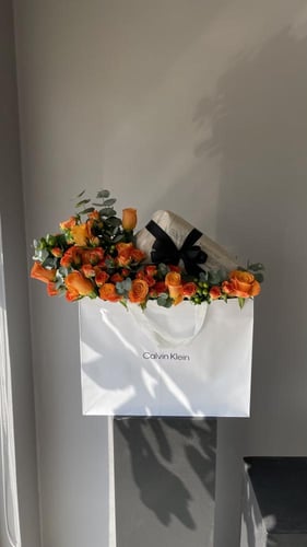 تنسيق ورد كيس - الحجم الكبير