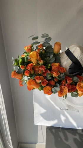 تنسيق ورد كيس - الحجم الكبير