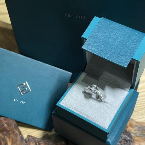 خاتم فضي لامع - فايندرا