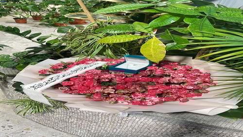 باقه بيبي روز ( بدون السلسال ) - الحجم الكبير