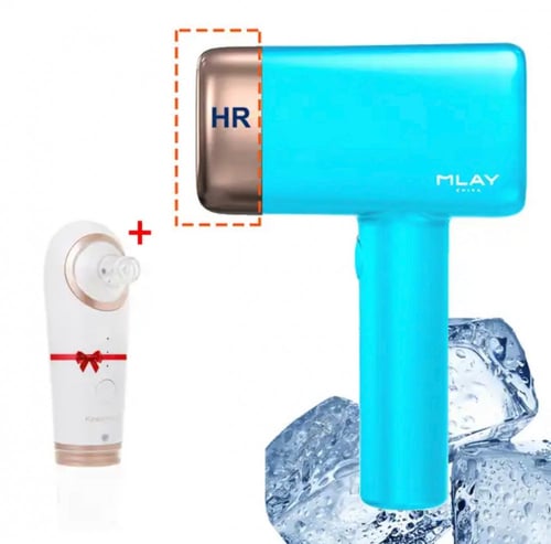 جهاز ليزر ملاي ازالة الشعر T14 المطور بخاصية التبر...