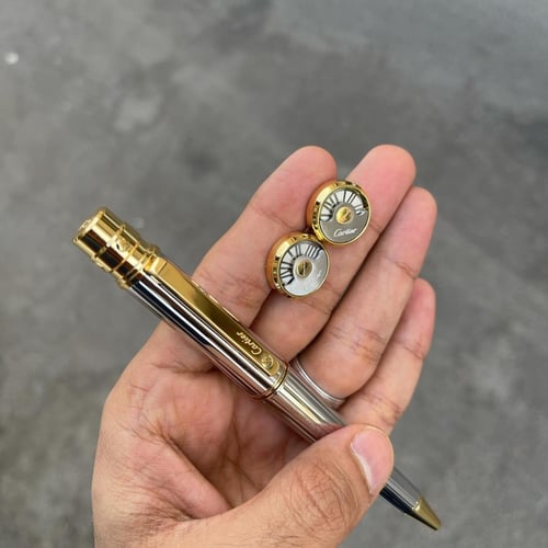 طقم كارتير قلم مع كبك