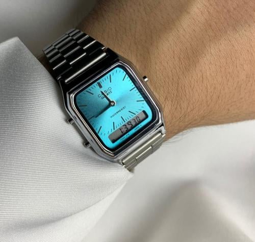 ساعة كاسيو فنتج أبيض