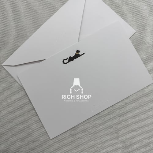 ظرف اهداء كارتير مع شريطة