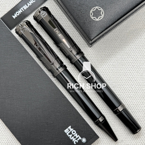 قلم مونت بلانك الجديد باللون الأسود