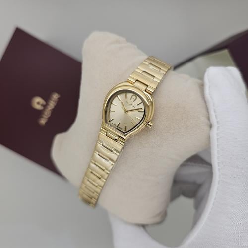 ساعة اقنر جينوفا ذهبي كامل