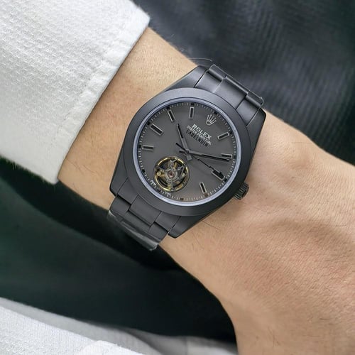 ساعة رولكس اوتوماتيك مكشوف