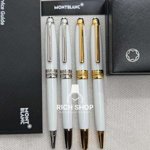 قلم مونت بلانك مايسترستوك الأبيض