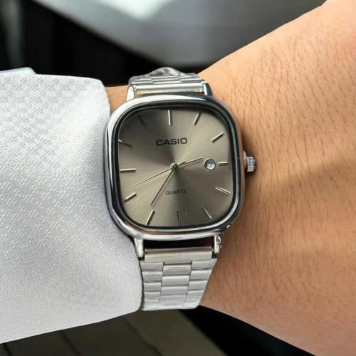 ساعة كاسيو LTP رصاصي