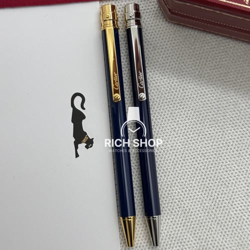 قلم كارتير سانتوس نحيف كحلي