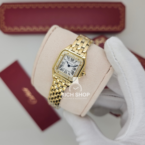 ساعة كارتير بانثر ذهبي ماستر