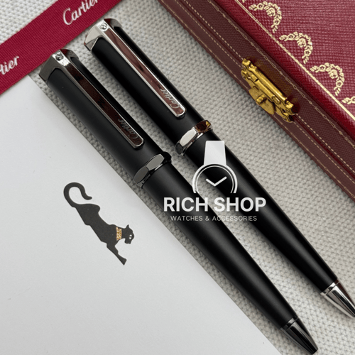 قلم كارتير سانتوس دومو اسود مطفي