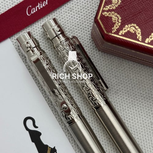 قلم كارتير سانتوس نصف مزخرف الشهير