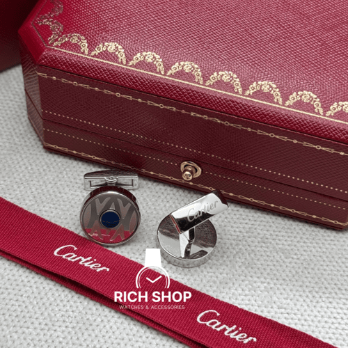 كبك كارتير فضي باللون الكحلي