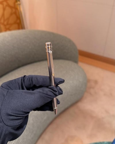 قلم كارتير سانتوس براغي ذهبية