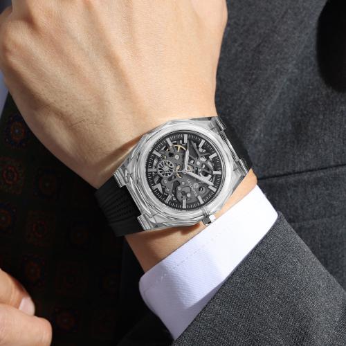 ساعة رجالية شفافة من لافنتون الأكثر شهرة