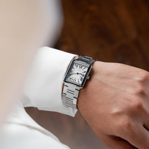 ساعة كارتييه تانك الرجالية