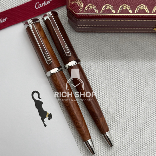 قلم كارتير سانتوس الجديد خشب طبيعي