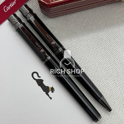 قلم كارتير سانتوس أسود كامل