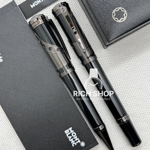 قلم مونت بلانك الجديد باللون الأسود