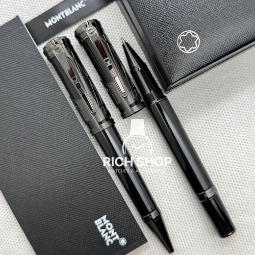 قلم مونت بلانك الجديد باللون الأسود