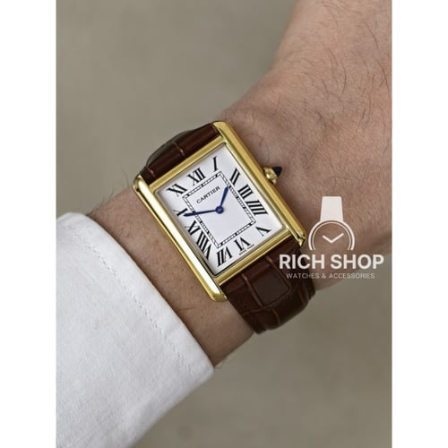 ساعة كارتير تانك الأكثر شهرة