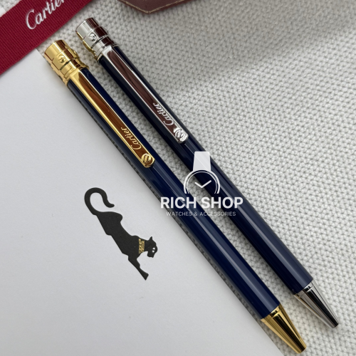 قلم كارتير سانتوس نحيف كحلي