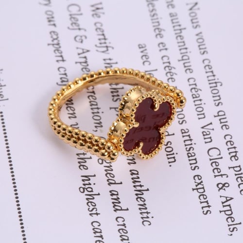 خاتم فان كليف فينتاج ألامبرا وجهين الأكثر طلباً